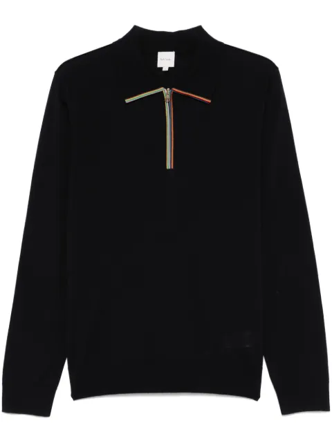 Paul Smith Artist-stripe detailed polo shirt