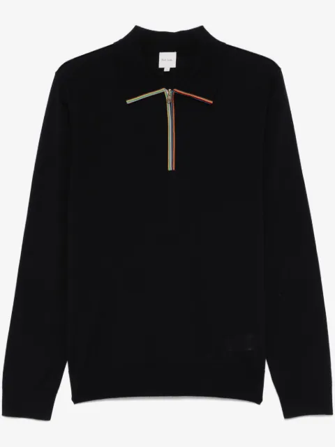 Paul Smith Artist-stripe detailed polo shirt