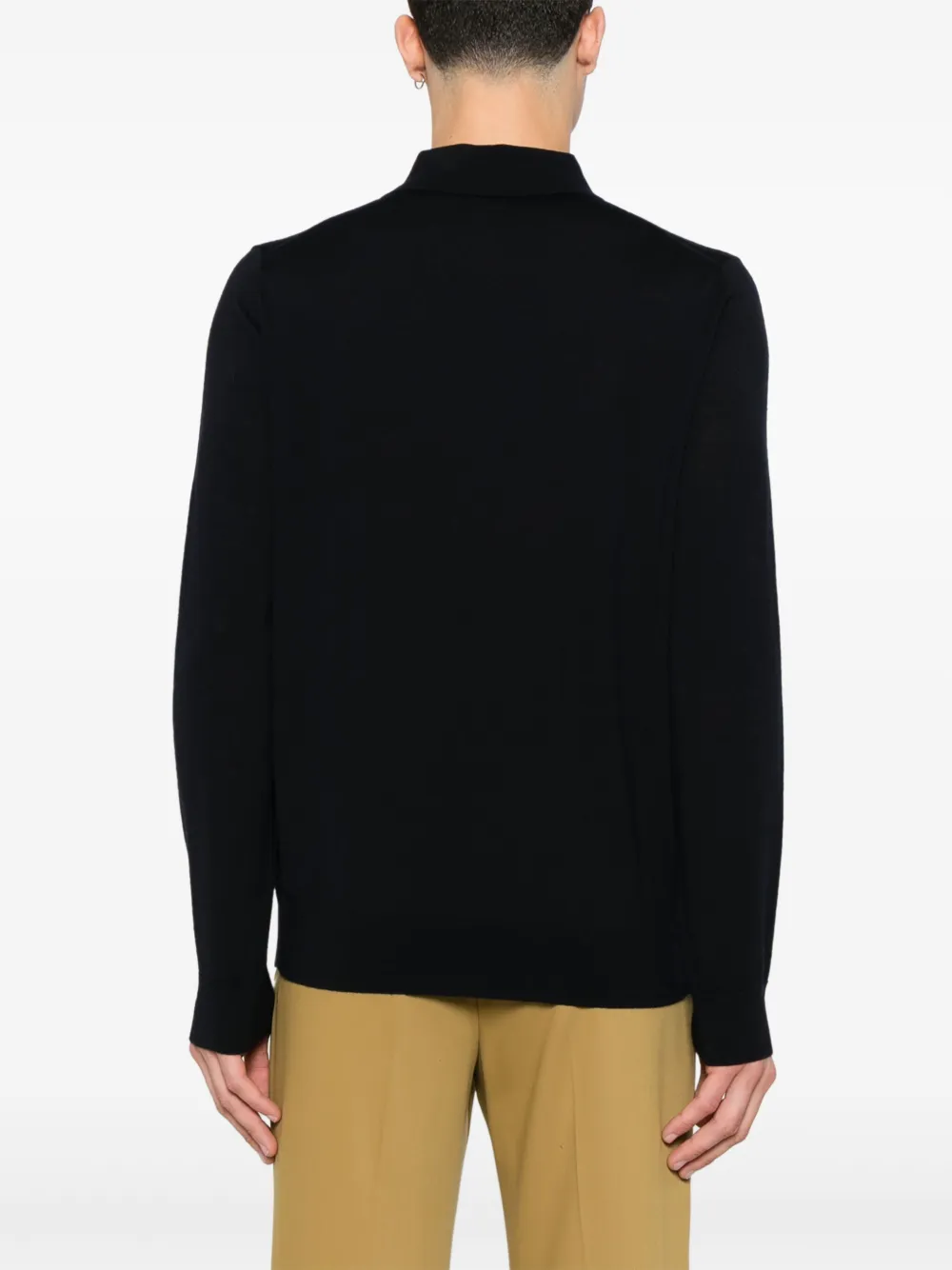 Paul Smith Poloshirt met Artist streep Blauw