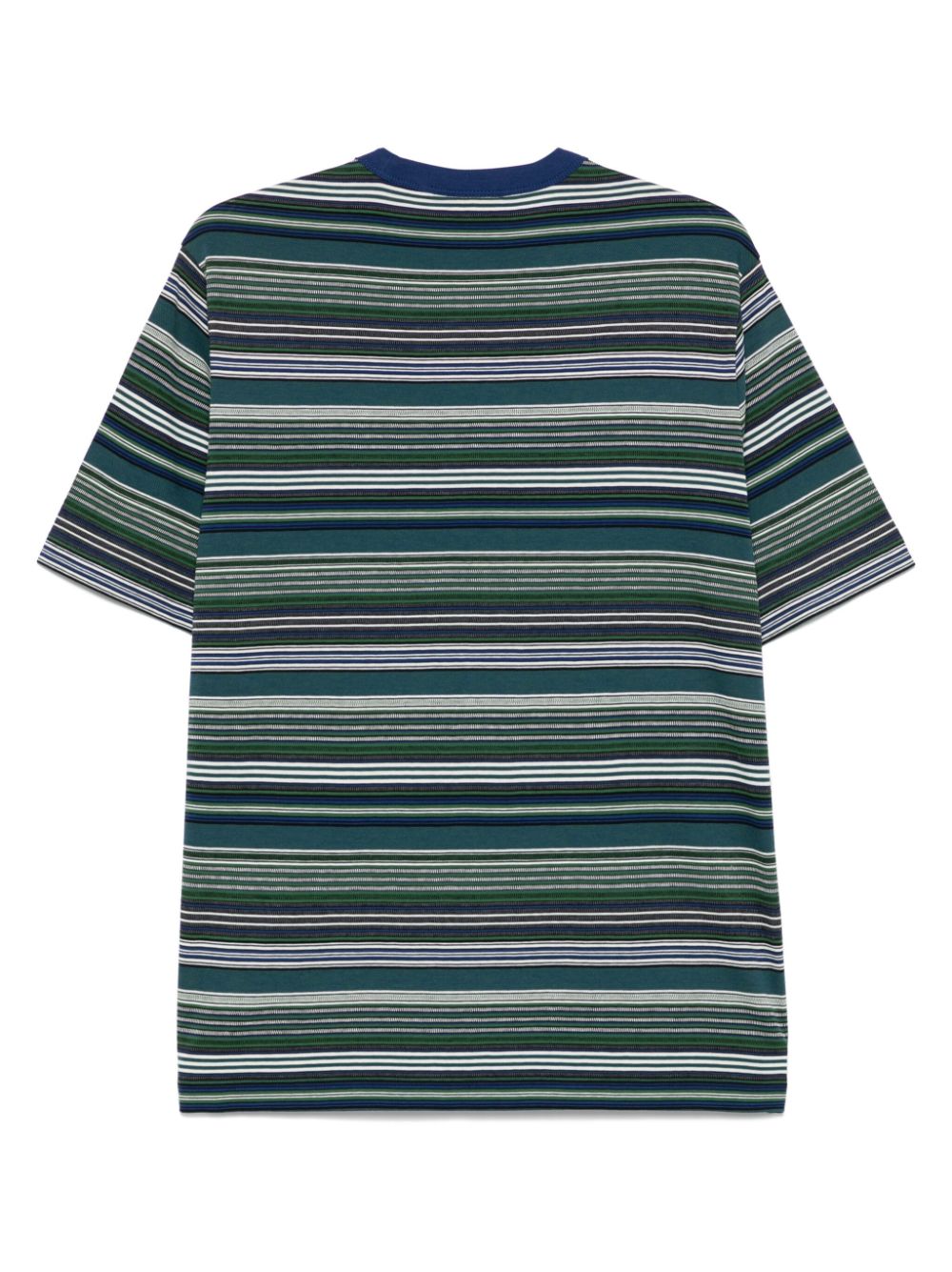 PS Paul Smith striped cotton T-shirt - Groen