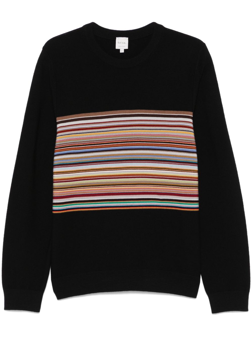 Paul Smith Artist-stripe sweater - Black