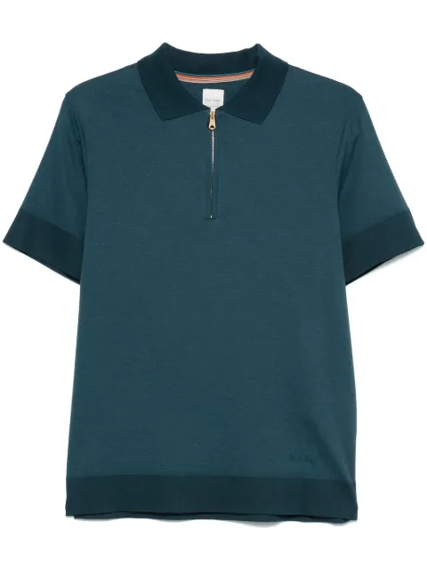 Paul Smith playera tipo polo tejida