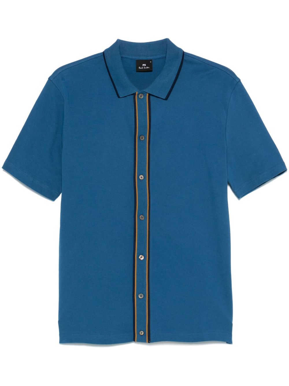 stretch-cotton shirt