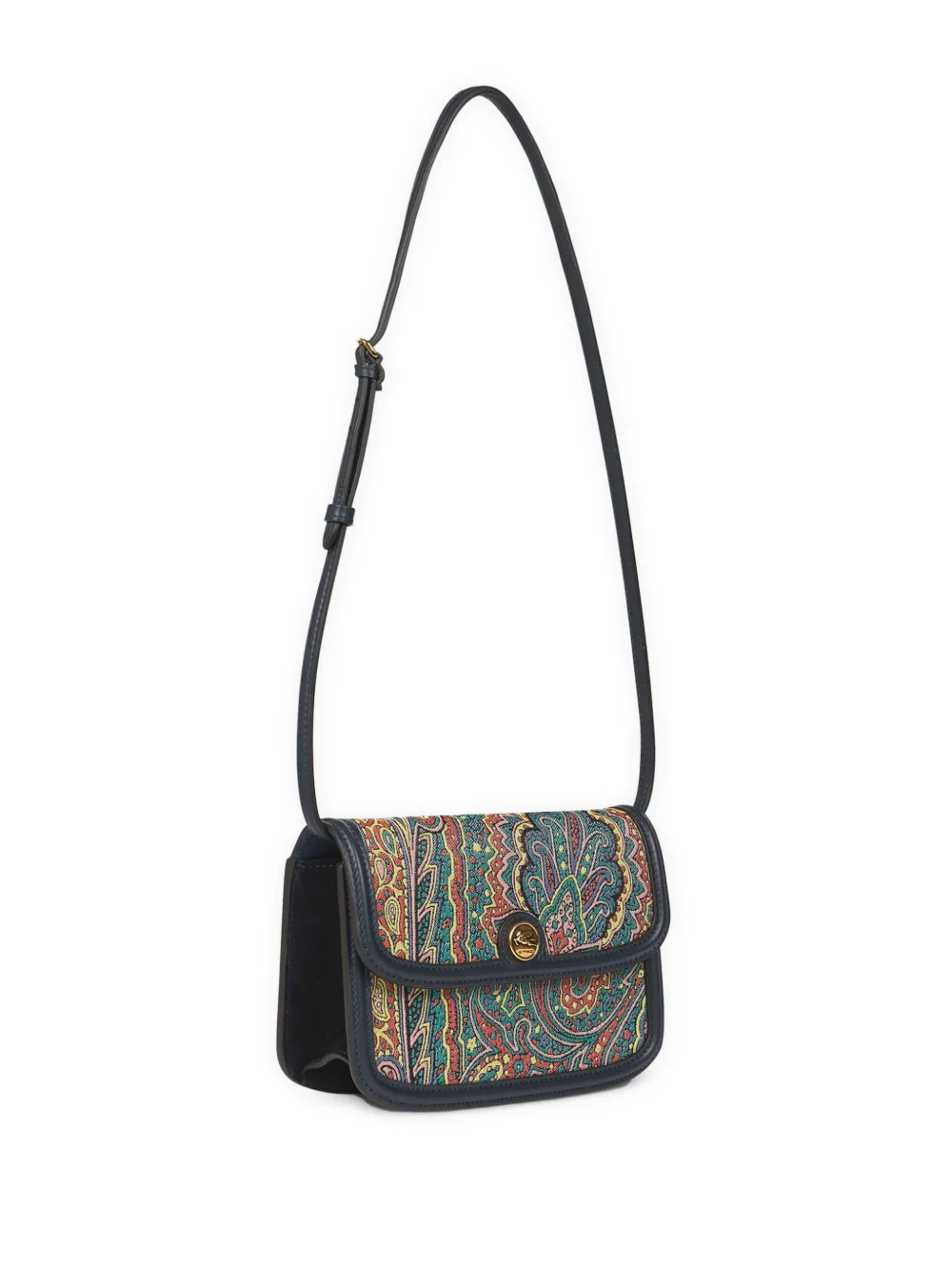 ETRO Kleine crossbodytas met paisley-patroon Blauw