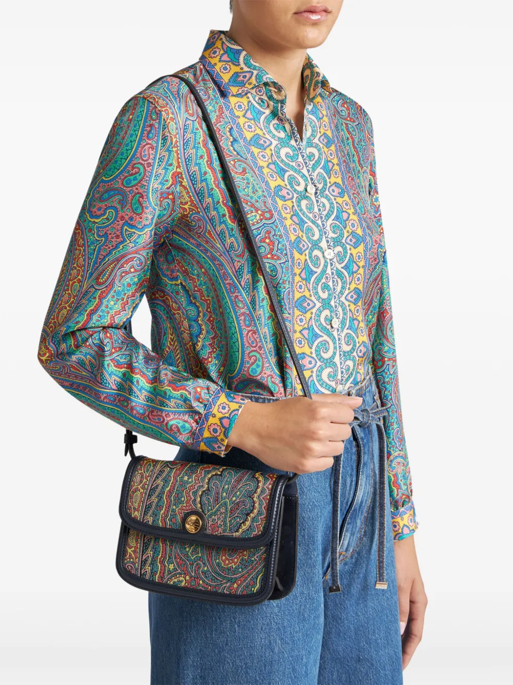 ETRO small paisley-motif crossbody bag | Image 2