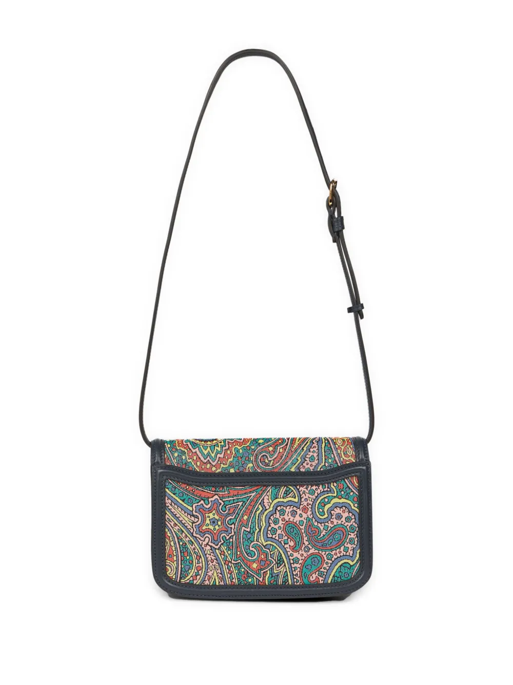 ETRO Kleine crossbodytas met paisley-patroon Blauw