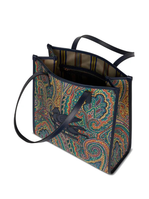 エトロ☆MEDIUM LOVE TROTTER トートバッグ MEDIUM JACQUARD LOVE TROTTER BAG