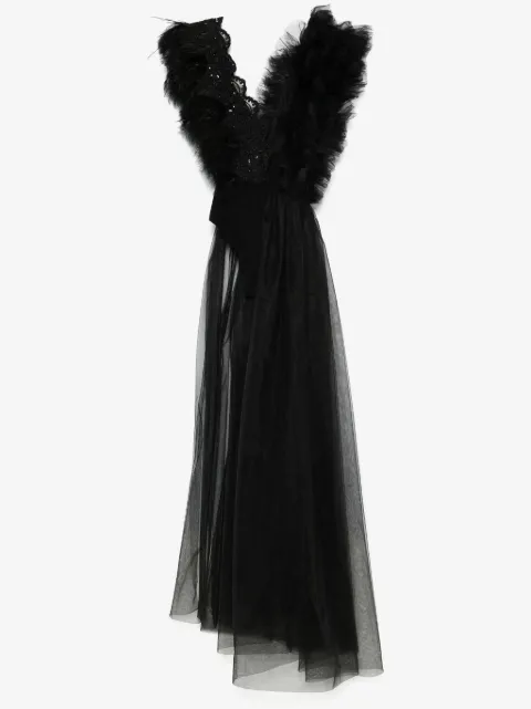 Alchemy x Lia Aram tulle bodysuit