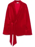 Alchemy x Lia Aram velvet jacket - Red