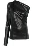 Alchemy x Lia Aram asymmetreic top - Black
