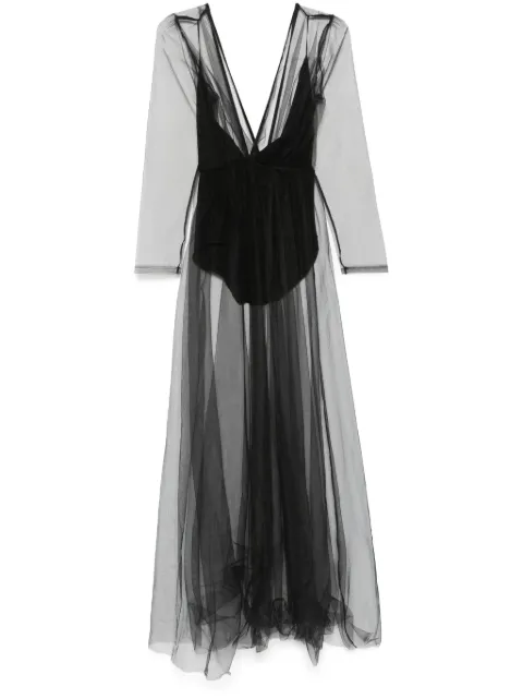 Alchemy vestido largo de malla de ALCHEMY x Lia Aram