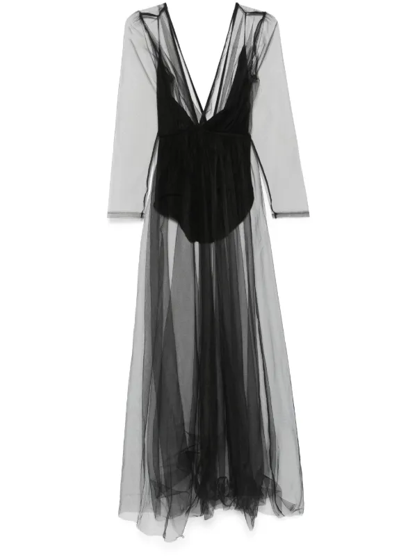 Alchemy x Lia Aram Mesh Maxi Dress | Black | FARFETCH Alchemy x Lia Aram Mesh Maxi Dress | Black | FARFETCH
