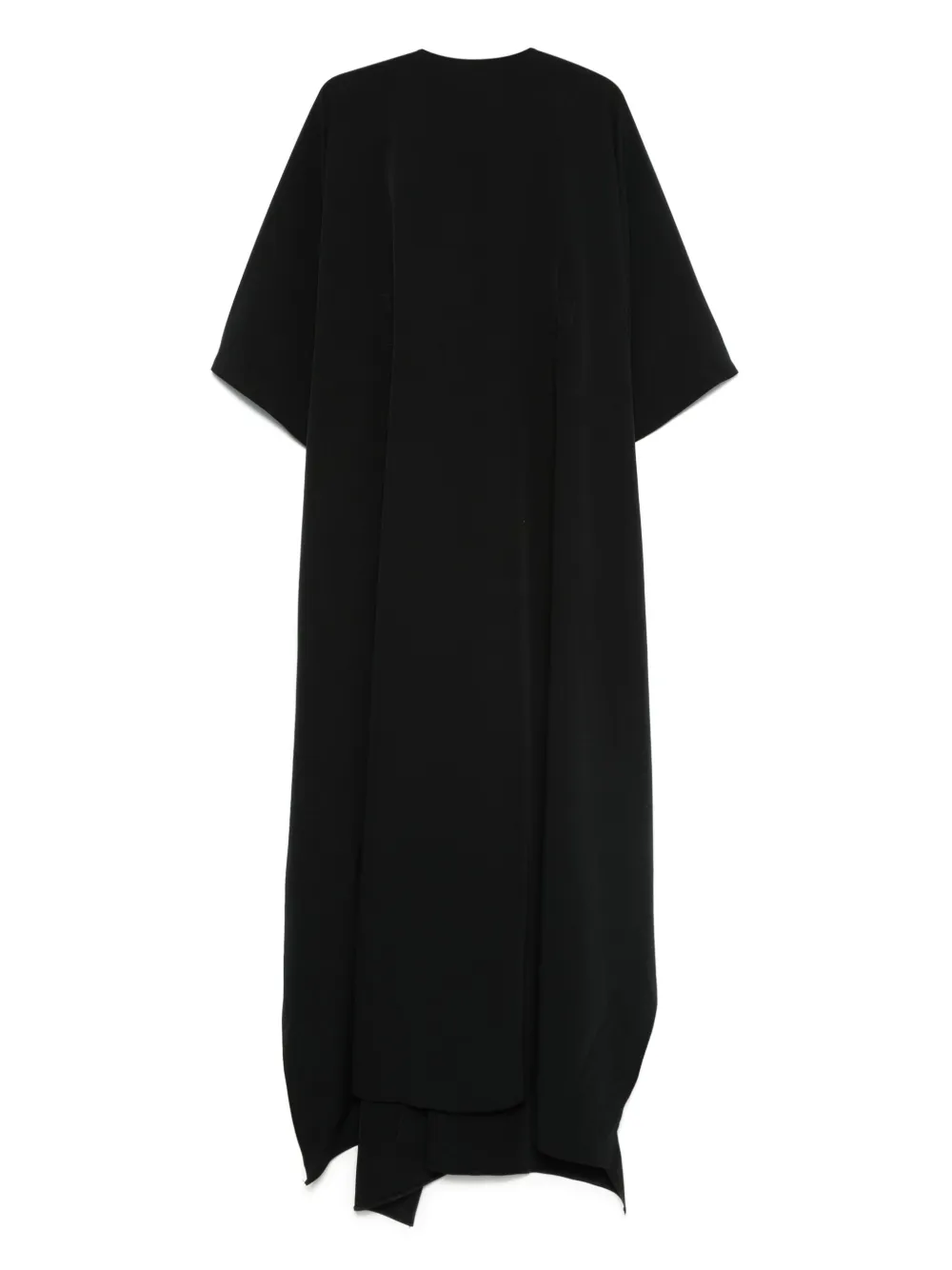 Alchemy x Lia Aram cape met ceintuur - Zwart