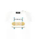 Versace Kids Skater T-shirt - White