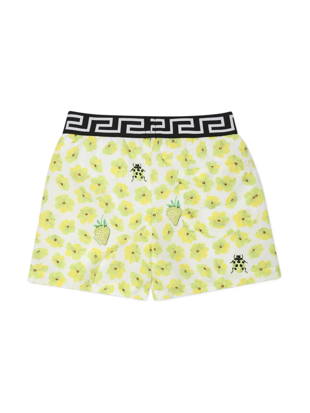 Versace Kids Strawberry Garden zwembroek Wit