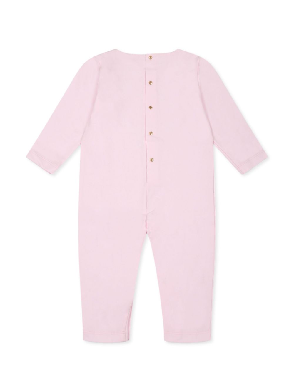 Versace Kids printed romper - Roze