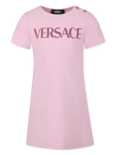 Versace Kids sequinned dress
