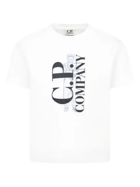 C.P. Company Kids logo-print T-shirt