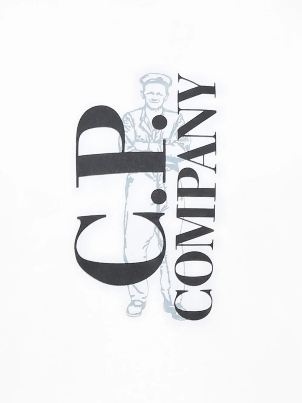 C.P. Company Kids T-shirt met logoprint Wit
