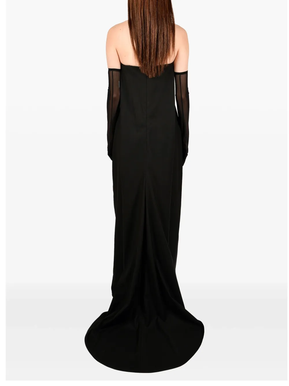 Ioana Ciolacu Groves maxi-jurk Zwart