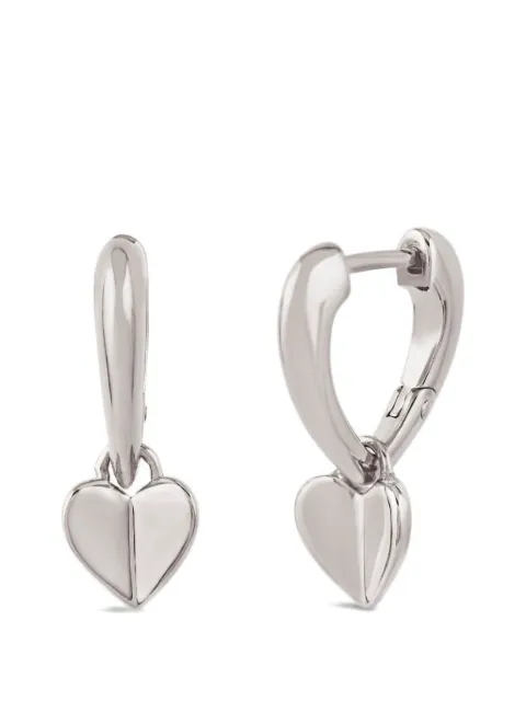 Dinny Hall arracadas Folded Heart