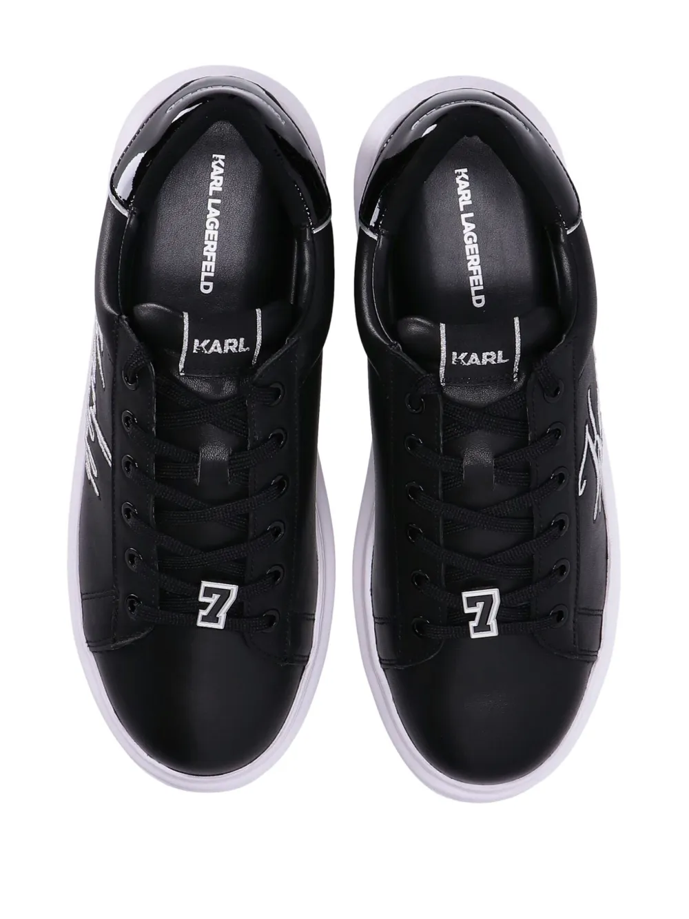 Karl Lagerfeld Kapri Signia sneakers Zwart