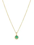 Dinny Hall 9K yellow gold Bon Bon emerald necklace