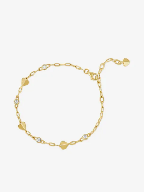 Dinny Hall pulsera Folded Heart
