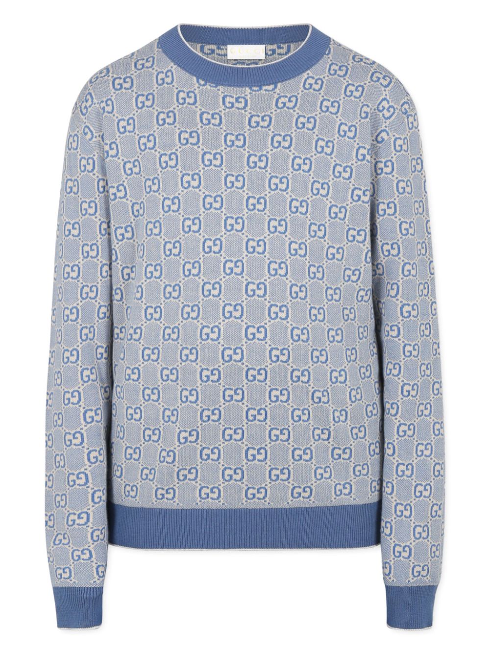 Gucci Kids GG cotton sweater Blauw