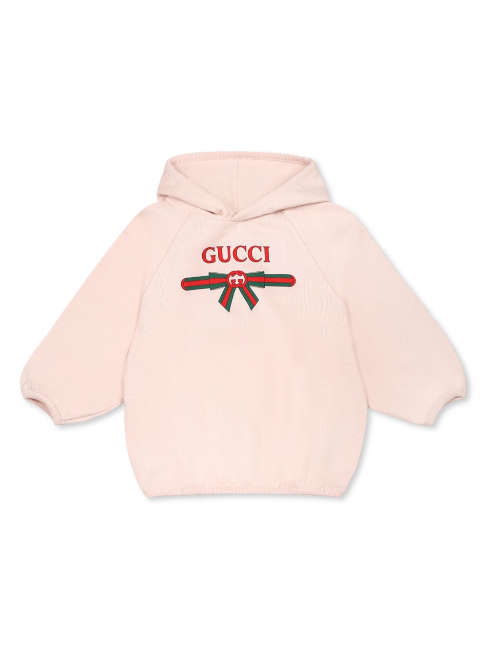 Gucci Kids logo-print hoodie Roze