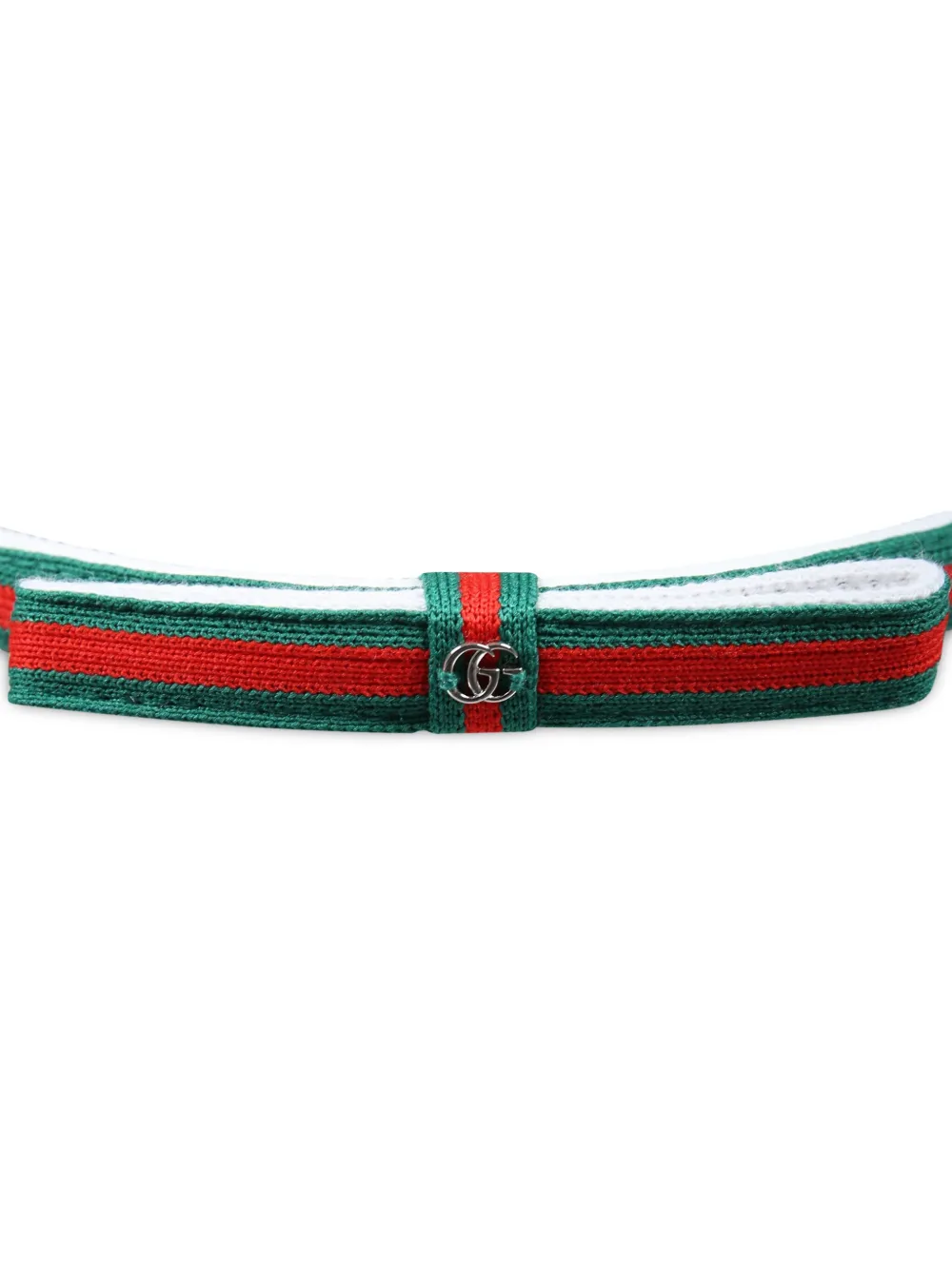 Gucci Kids Haarband met Web-streep Rood