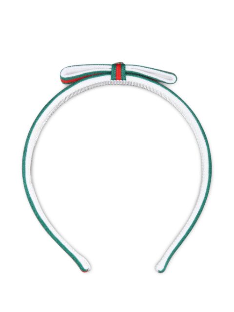 Gucci Kids Web stripe headband