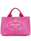 Prada Pre-Owned 2013-2024 Small Canapa Logo satchel - Pink