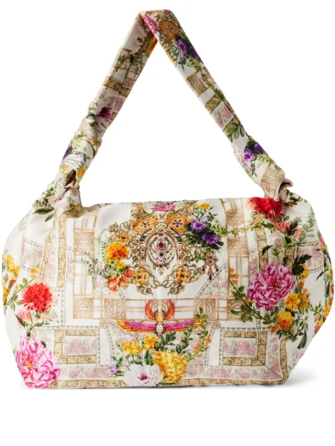 Camilla floral-print shoulder bag