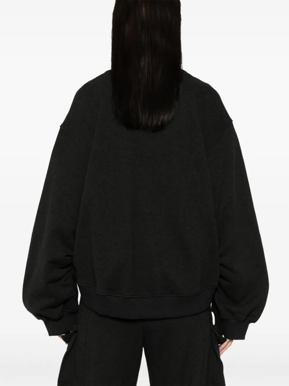 The Attico Sweater met vervaagd effect Zwart