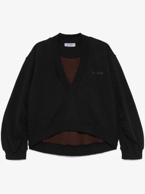 The Attico sudadera con efecto degradado