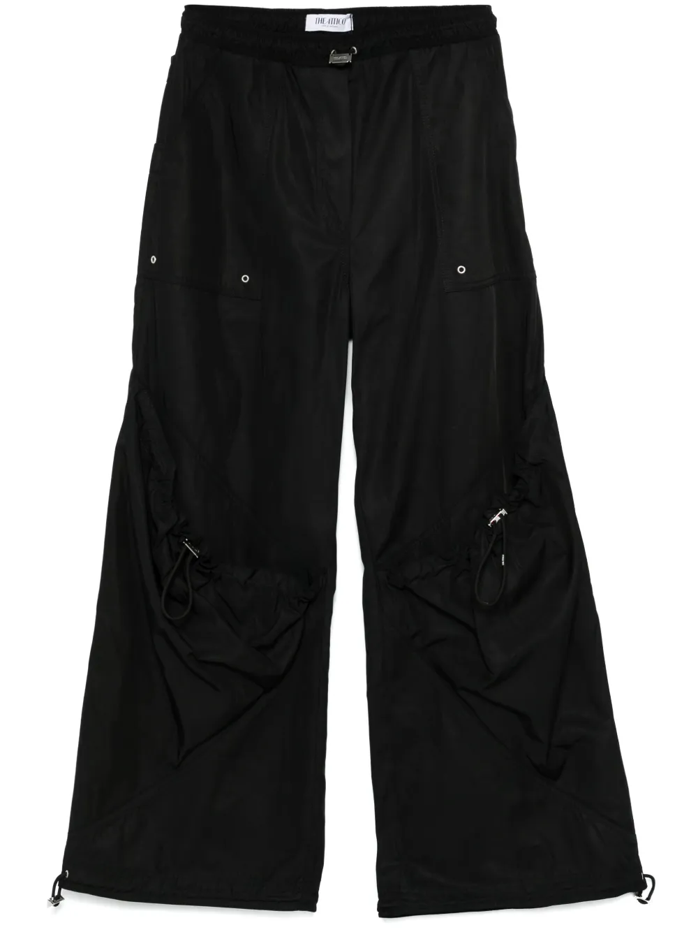 The Attico Calça com cós elástico | Preto | Image 1