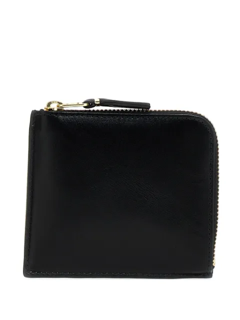 Comme Des Garçons Wallet cartera con motivo de cuadros