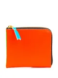 Comme Des Garçons Wallet Super Fluo zip-around wallet - Orange