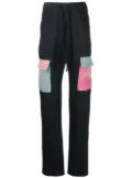 Alchemist flap-pocket track pants - Black