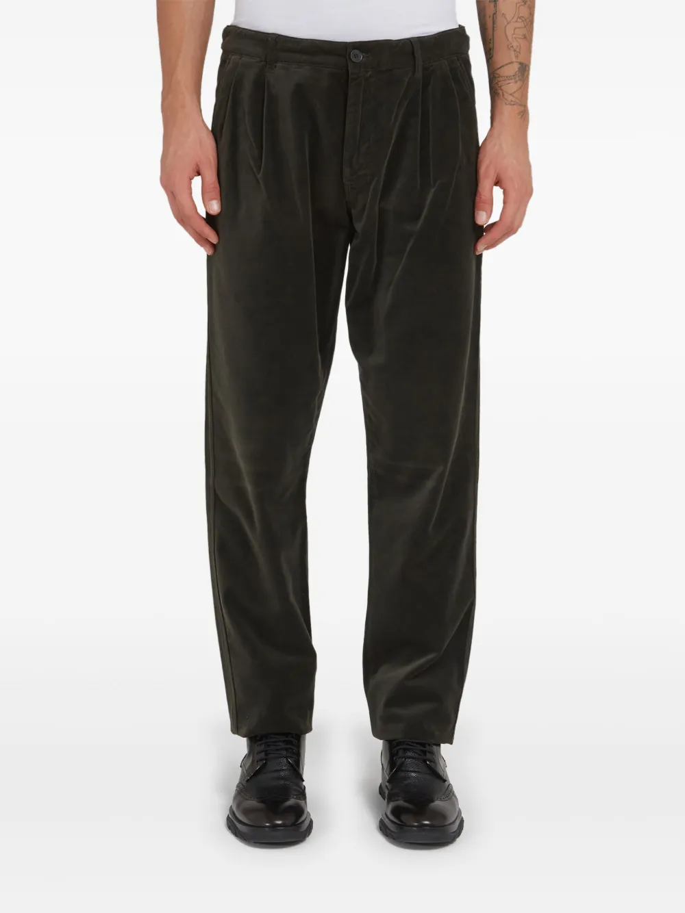 ASPESI Katoenen broek - Grijs