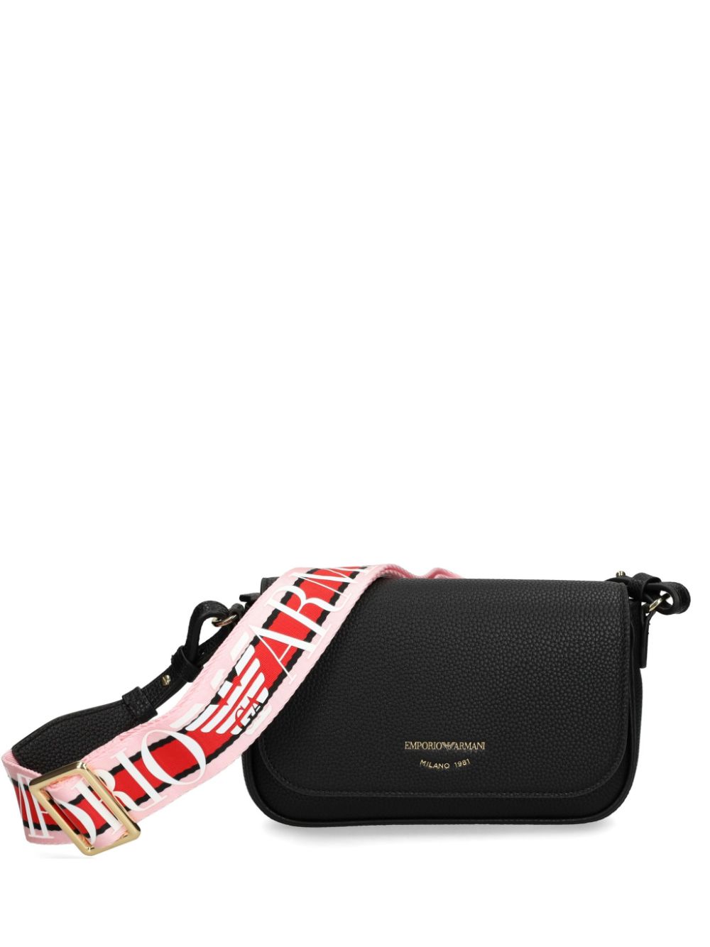 logo-print cross body bag