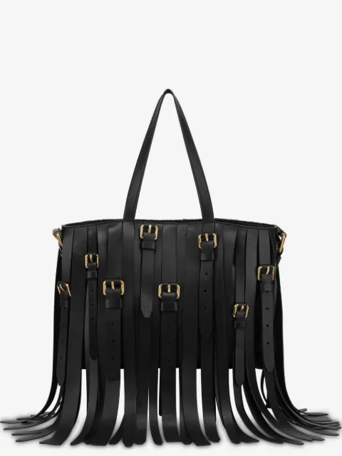 Moschino 扣环细节托特包