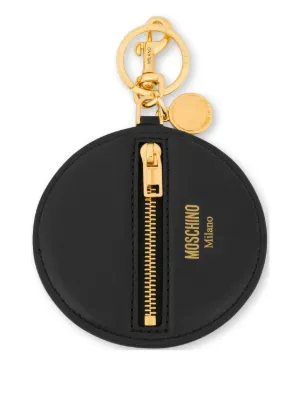 【 MOSCHINO 】SMILEY フェイス レザー キーチェーン Moschino JP | 新しい女性コレクション 財布＆キーリング