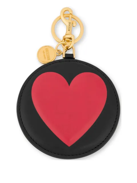 Moschino heart-print keyring