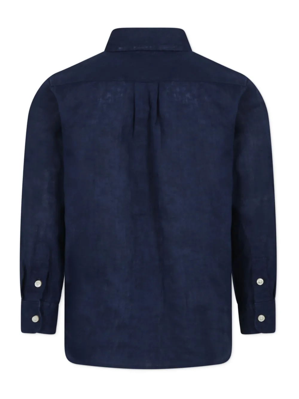 Polo Ralph Lauren Linen Shirt In Blau