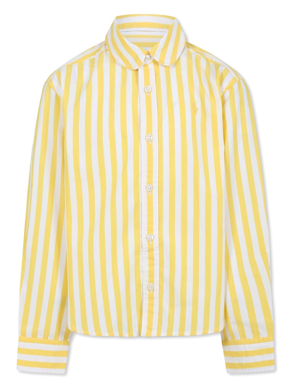 POLO RALPH LAUREN KIDS striped shirt - White