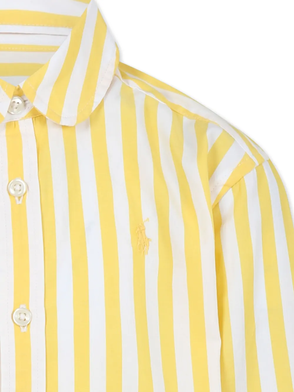POLO RALPH LAUREN KIDS Gestreept shirt Wit