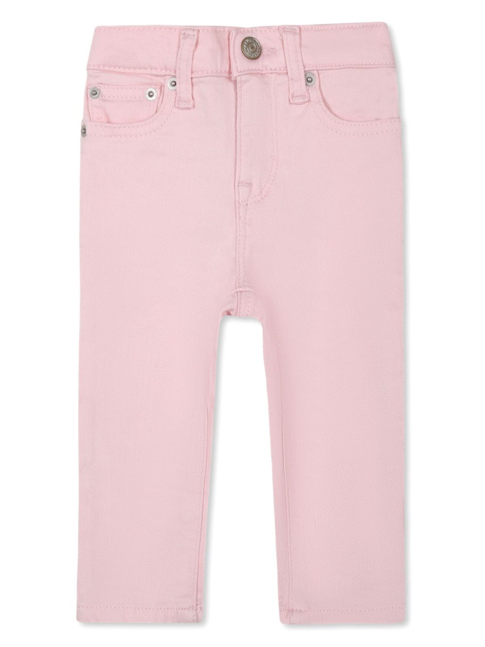 POLO RALPH LAUREN KIDS logo-appliqué jeans Roze