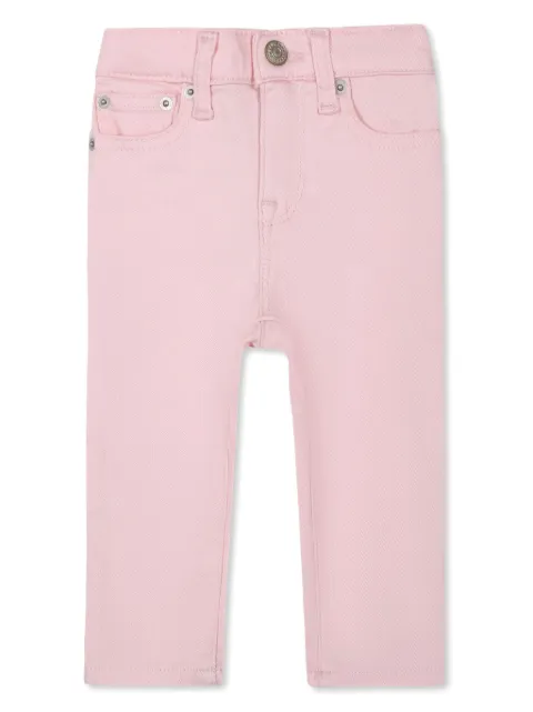 POLO RALPH LAUREN KIDS logo-appliqué jeans
